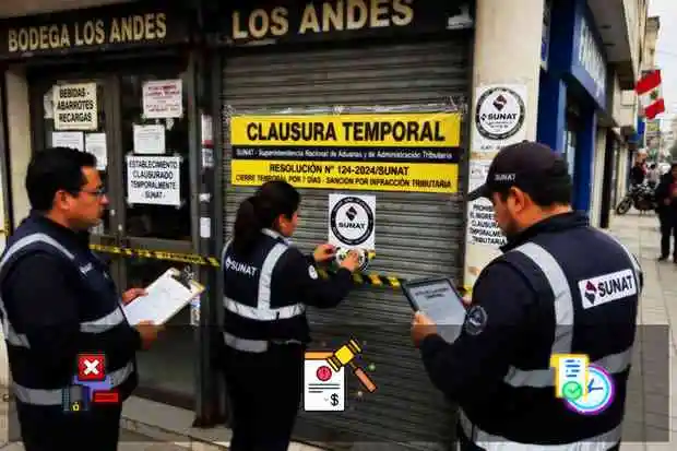 Sanción de Cierre Temporal